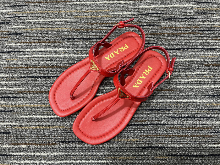 Women P*rada Top Quality Sandals