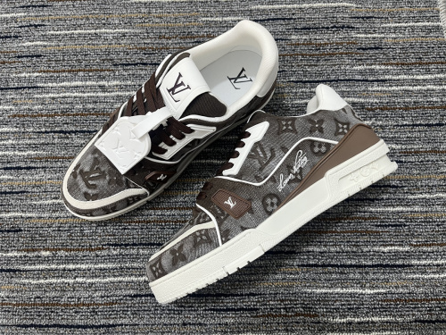 Men Women L*ouis V*uitton Top Sneakers