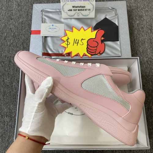 Men Women P*rada Top Sneakers