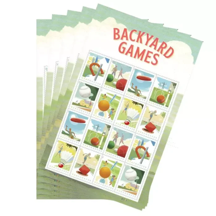 2021 Backyard Games 2021 5 Booklets 80pcs