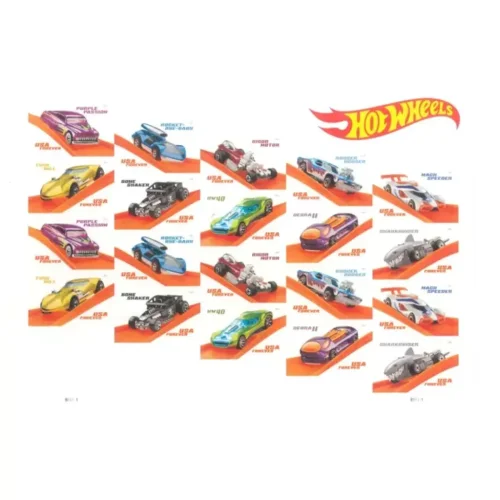 2018 Hot Wheels 5 Booklets 100plp