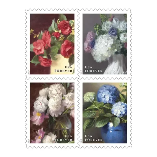 2017 Garden Flowers 5 Booklets 100pcs