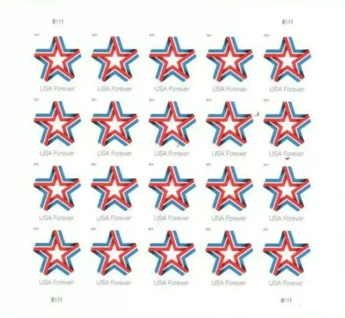 2019 Star Ribbon 5 Booklets 100pcs