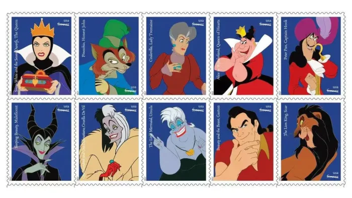 2017 Disn Villains 5 Booklets 100pcs