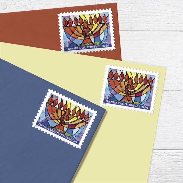  2022 Hanukkah 5 sheets of 20, 100 pcs