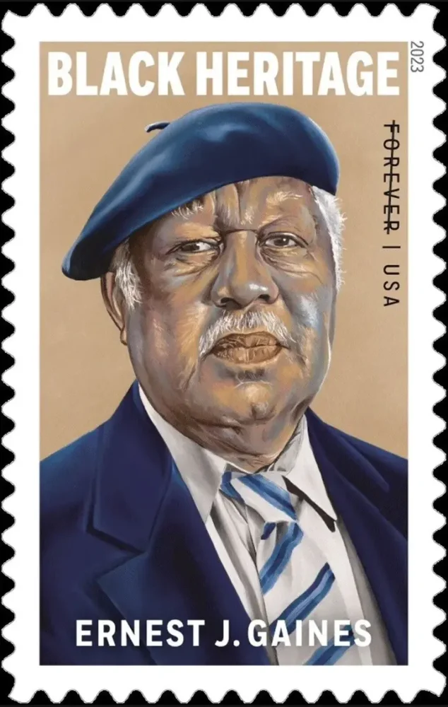 Ernest J. Gaines, 5 sheets of 20, 100 pcs