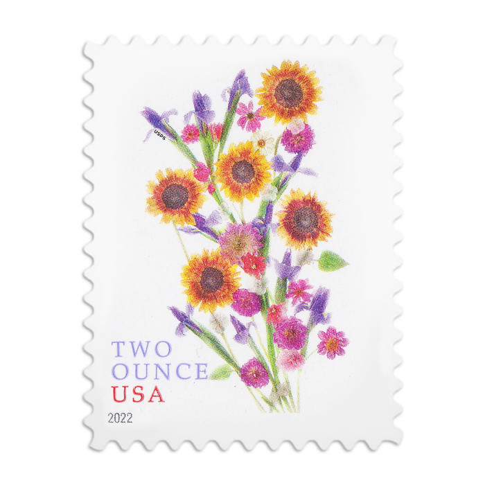 Sunflower Bouquet, Two Ounce, 5 Booklets 100pcs