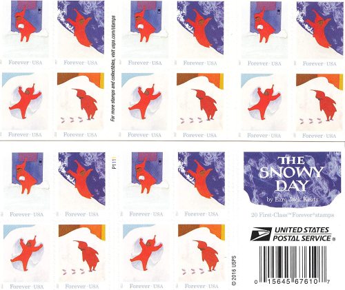 2017 Snowy Day 5 Booklets 100pcs