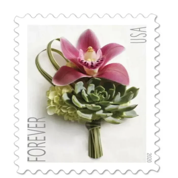 2020 Contemporary Boutonniere 5 Booklets 100pcs