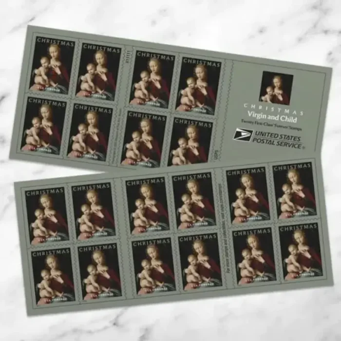 virgin and child 2022, 5 Booklets 100pcs