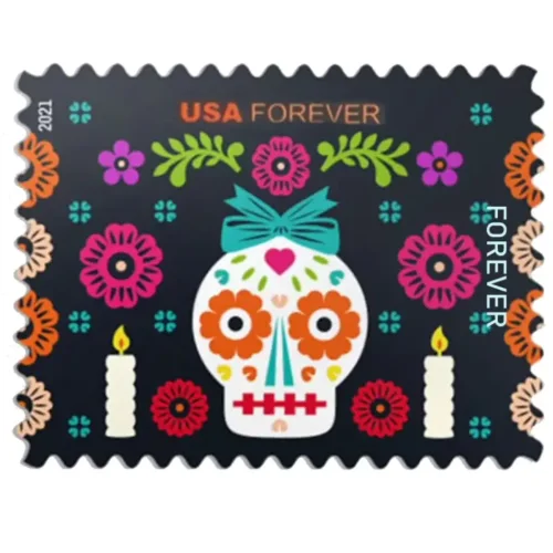 2021  Day of the Dead  5 Booklets 100pcs