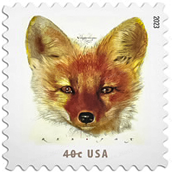 Red Fox 2023, 40C, 5 Booklets 100pcs
