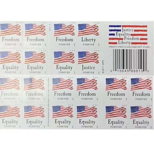 Justice Equality Freedom Liberty  5 books total 100pcs