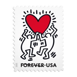 2025 LOVE 5 Sheets of 20PCS, Total 100pcs
