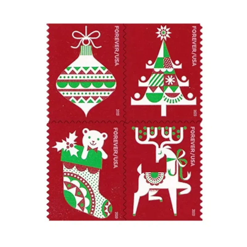2020 Holiday Delights Christmas 5 Booklets 100pcs