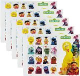 2019 Sesame Street - 5 Sheet of 16, 80pcs