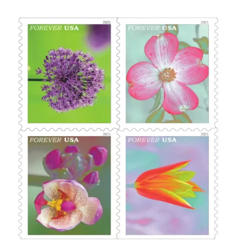 2021 Garden Beauty 5 Booklets Of 20, 100pcs