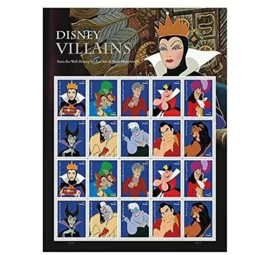 2017 Disn Villains 5 Booklets 100pcs