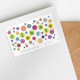 5 Sheets of 20，CELEBRATE ，100PCS