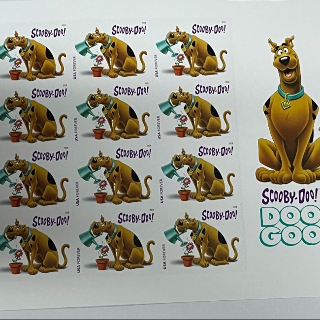 Scooby-Doo Doo Good 8 Sheets of 12, 96pcs