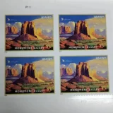 Monument Valley # 5666 Priority 5 Pane of 4pcs $8.95 20pcs