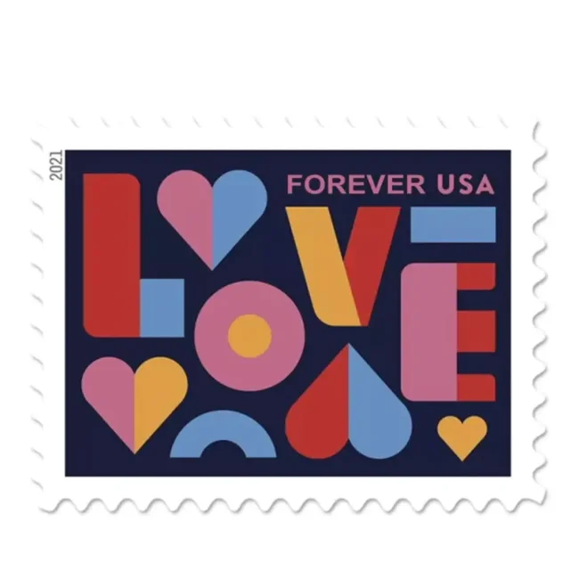 2021 LOVE  5 Booklets 100plp