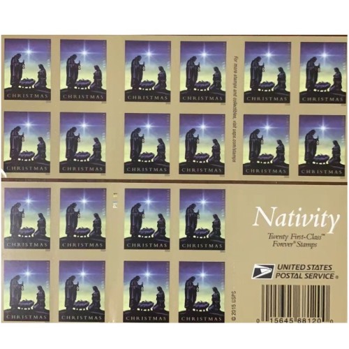 2016 Nativity 5 books of 20PCS, total 100pcs