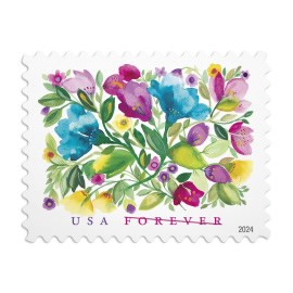 2024 Celebration Blooms 5 books of 20PCS, total 100pcs