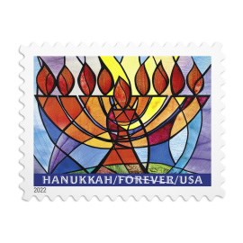 2022  Hanukkah 5 sheets of 20, 100 pcs