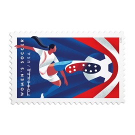 Women football  5 sheets of 20, 100 pcs