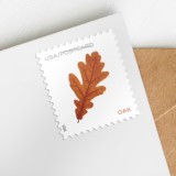 Vibrant Leaves Postcard, 5 sheets of 20, 100pcs