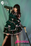 人造人RZRDOLL 168cm Eカップ 静静(jingjing)ヘッド 等身大 フルシリコン製ドール