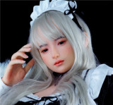 TOPSINO 164cm Eカップ  ＃T1D 米悠ヘッド 宣伝画像RRS+メイク シリコン製ドール 等身大 ダッチワイフ リアルドール