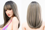 TOPSINO 164cm Eカップ  ＃T22ヘッド 宣伝画像RRS+メイク シリコン製ドール 等身大 ダッチワイフ リアルドール