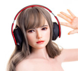 TOPSINO 164cm Eカップ  ＃T22ヘッド 宣伝画像RRS+メイク シリコン製ドール 等身大 ダッチワイフ リアルドール