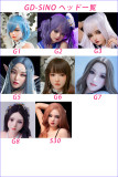 GD Sino doll ヘッドとボディ自由に組合  フルシリコン等身大ドール