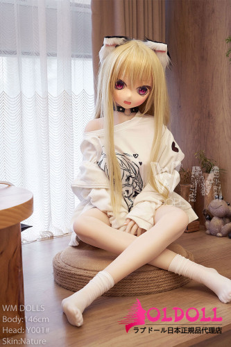wmdoll 146cm Cカップ#Y001ヘッド アニメドール ソフトビニール製(pvc)ヘッド+TPE製ボディ 等身大ィギュア 可愛い人形