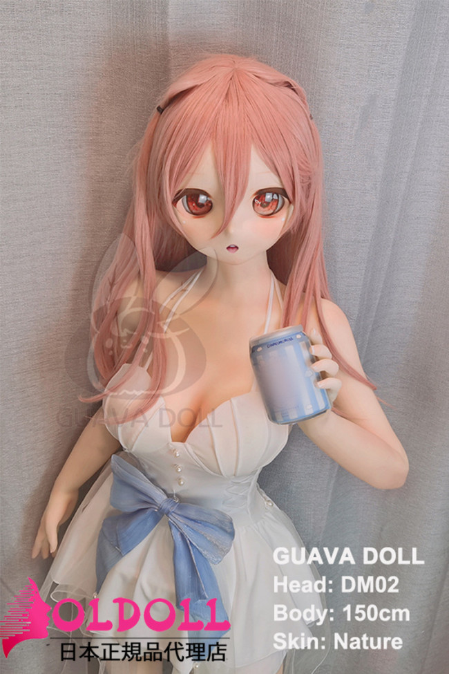Guavadoll（グアバドール） 150cm Dカップ ヘッドSUMIKA ビニール（PVC）ヘッド+TPEボディ 1：1 等身大ドール ジョイントM16 他社と交換可能 138-150ＣＭのボディに適用 ナチュラル肌色