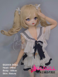 Guavadoll（グアバドール） 150cm Dカップ DM02ヘッド ビニール（PVC）ヘッド+TPEボディ 1：1 等身大フィギュア ジョイントM16 他社と交換可能 138-150ＣＭのボディに適用 ナチュラル肌色