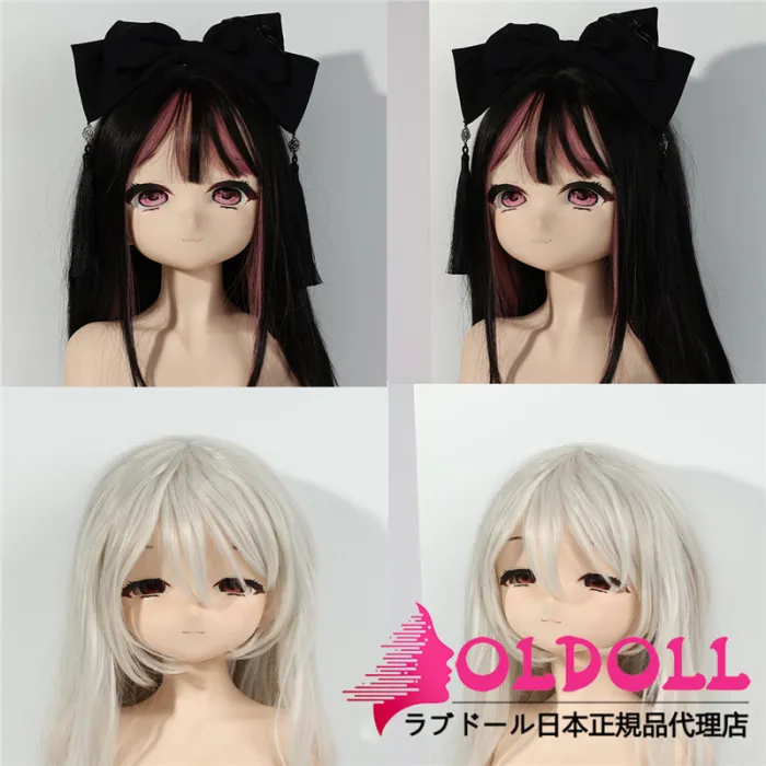Guavadoll（グアバドール）ヘッド単体 ご指定のキャラクターをカストマイズ可能 ビニール素材 等身大1：1 ジョイントM16 他社と交換可能 138-150ＣＭのボディに適用 ナチュラル肌色