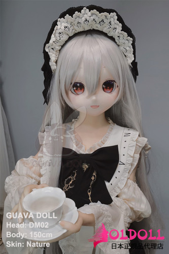 Guavadoll（グアバドール） 150cm Dカップ GCO03ヘッド ビニール（PVC）ヘッド+TPEボディ 1：1 等身大フィギュア ジョイントM16 他社と交換可能 138-150ＣＭのボディに適用 ナチュラル肌色