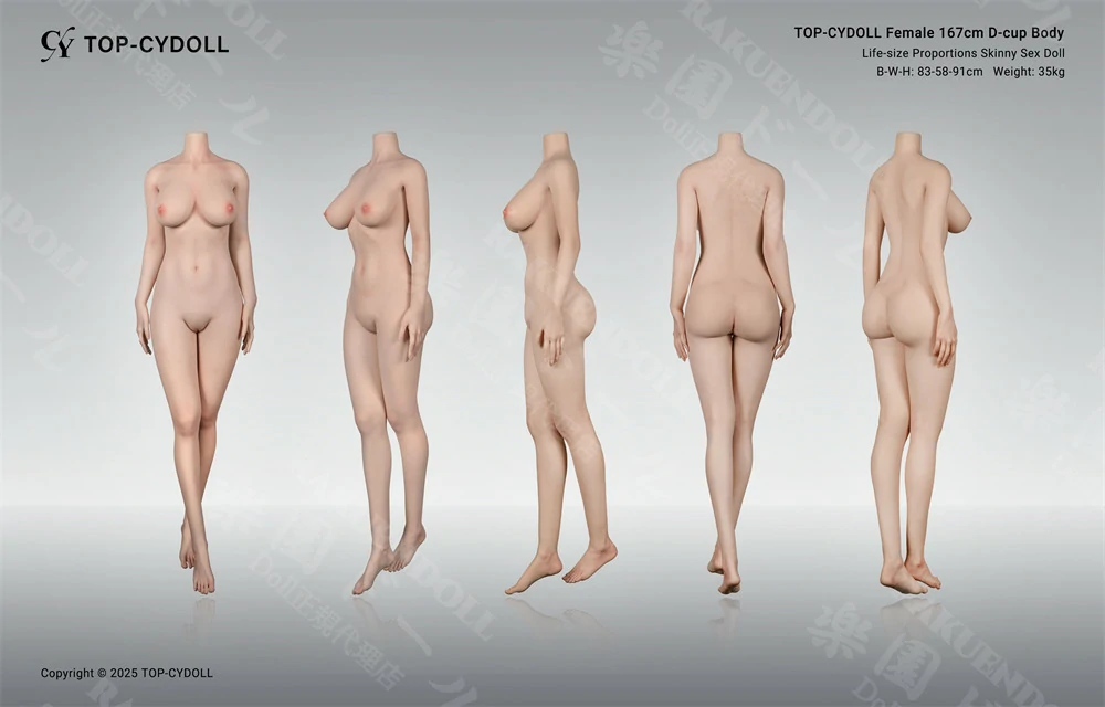 TOP-CYdoll 167cm Eカップ等身大 ヌード シリコンラブドール