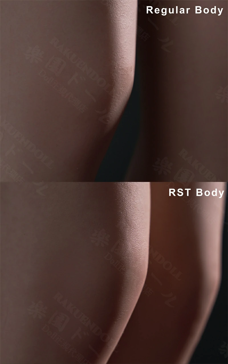 膝裏 リアルメイク 皮膚付き比較 TOP-CYdoll ダッチワイフ