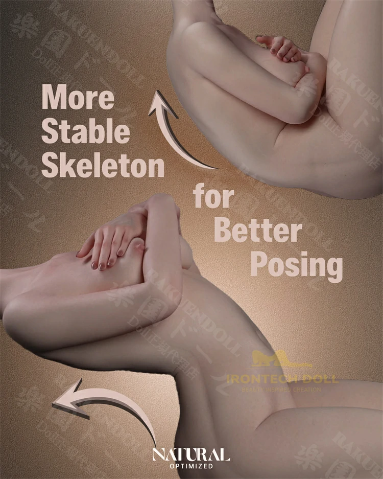 166㎝2.0 Eカップ普乳等身大シリコン製細部写真 タッチ ワイフ