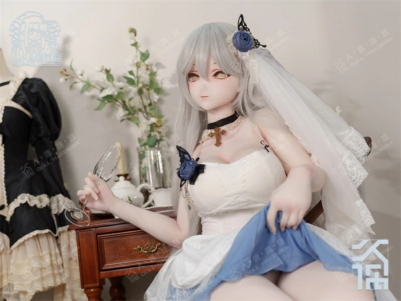 ASEBIヘッド160cmEカップ銀髪 嫁 美少女 アニメアダルトドール横画像