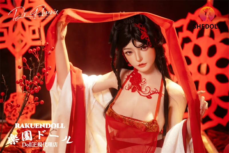 花音ヘッド 168cm 巨乳 中華風 フルシリコン製ラブドール SHEDOLL 横画像
