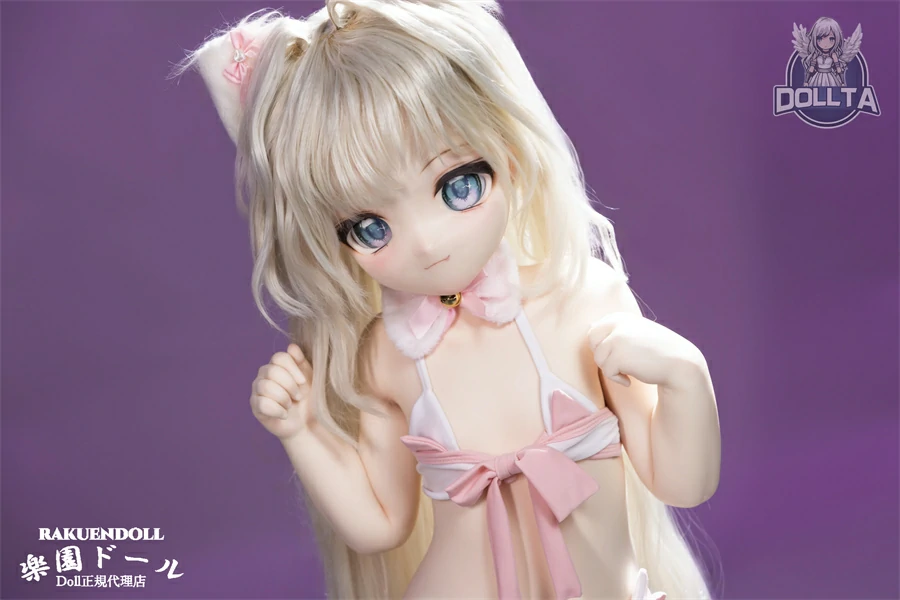 DOLLTA  鈴&nbsp;(Suzu)ヘッド 112cm AAカップ 猫耳風の貧乳ダッチ 人形