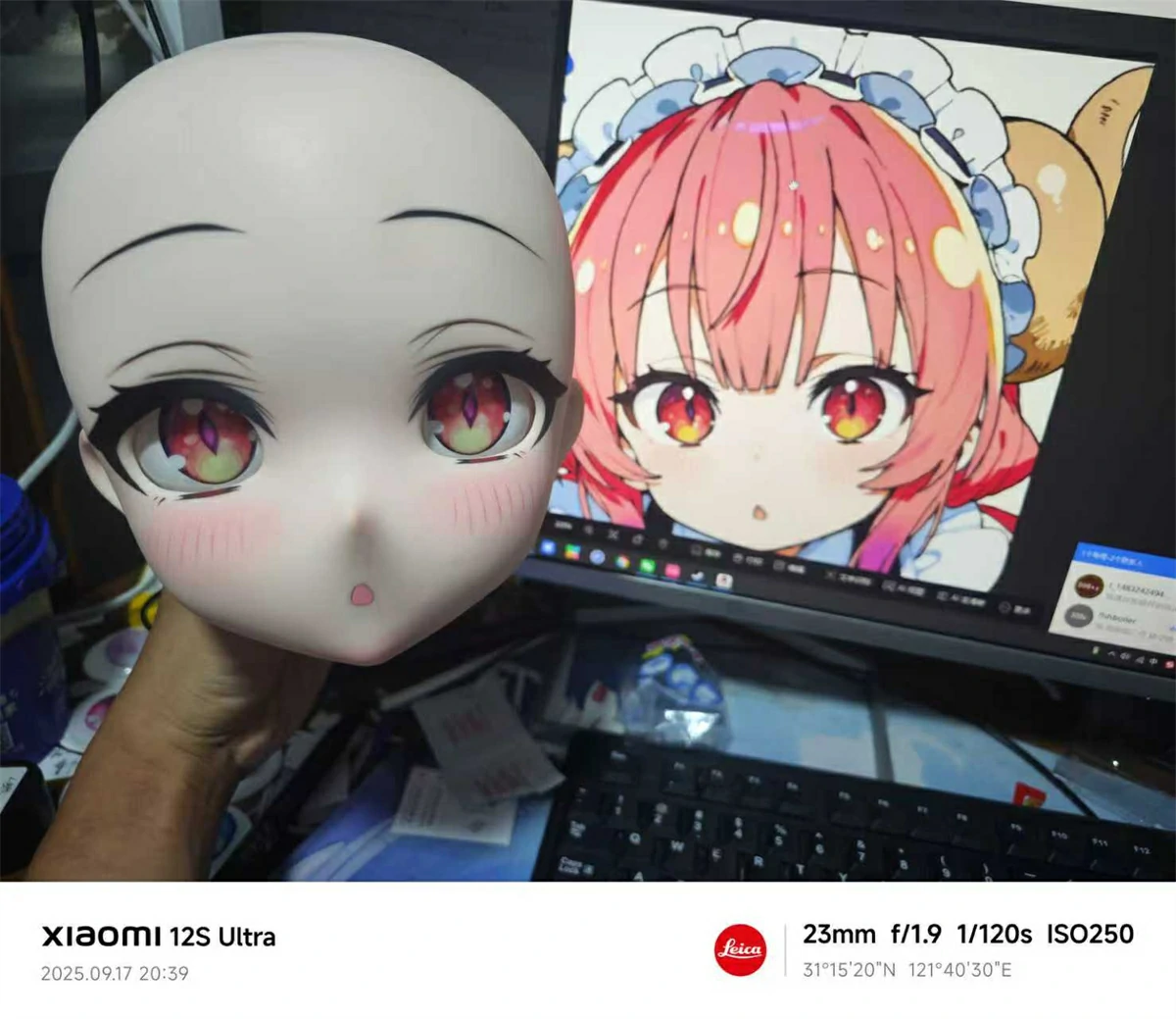 羊角社Croissant Dollヘッド単体 アニメダッチワイフ カスタマイズ専用ページ ボディを含めてない