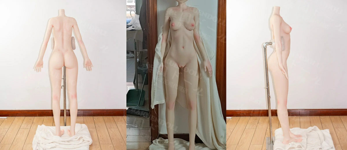 アニメドール GUAVADOLL 146cm Cカップ 三面図 全裸