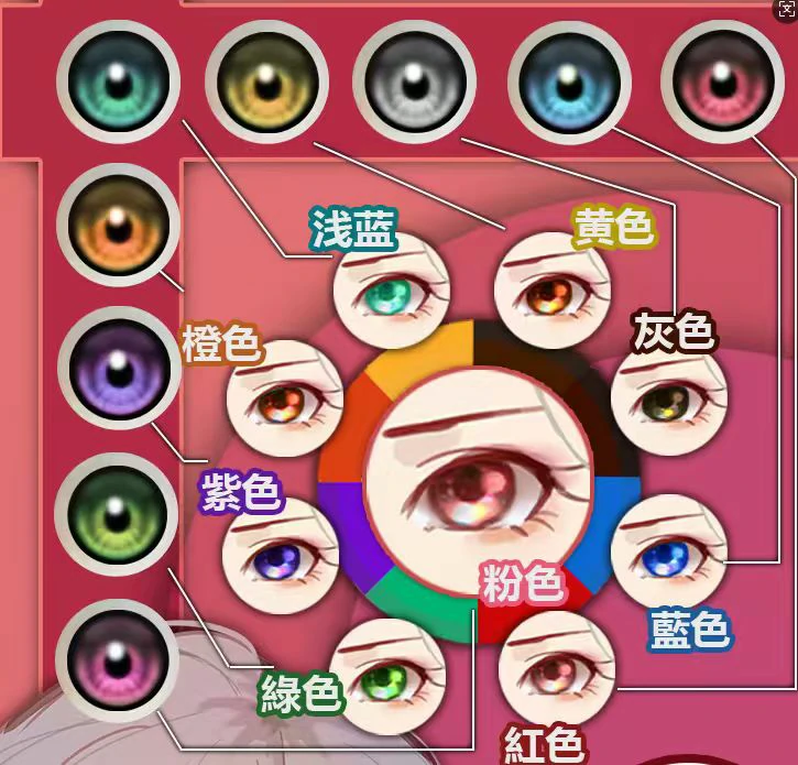ElsaBabe RAHC061ヘッド 163cm-Lセックス ドール 眼球カラー一覧